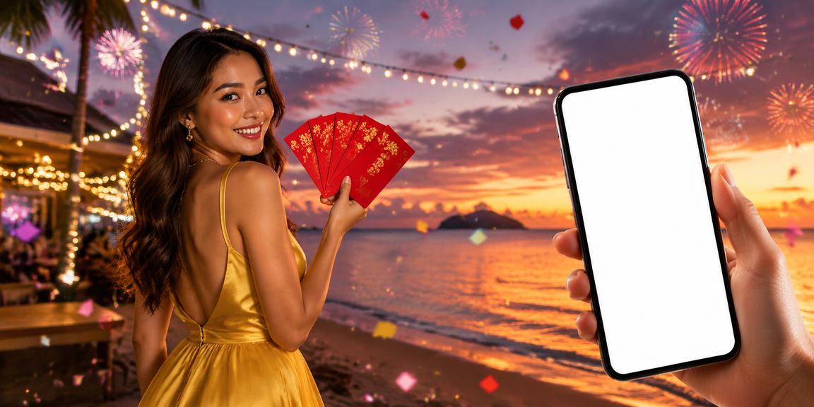 Sampul merah bonus kasino gaya Melayu di Kota Kinabalu