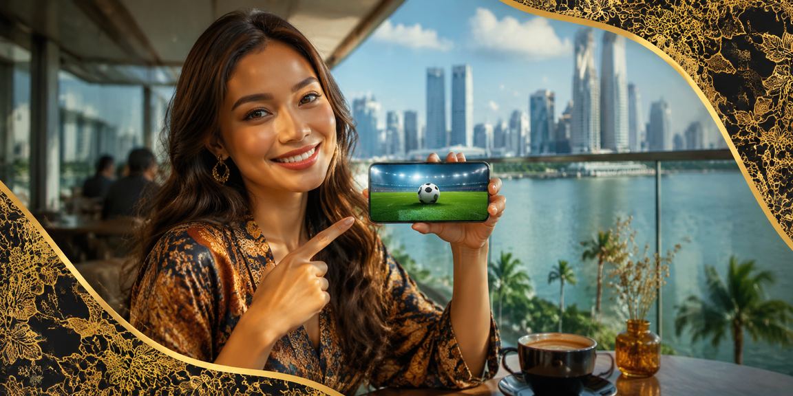 Peminat bola sepak Malaysia menikmati pertaruhan sukan dalam talian di Kuala Lumpur